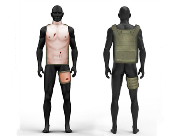 Wearable Battle Injury Simulation Training System